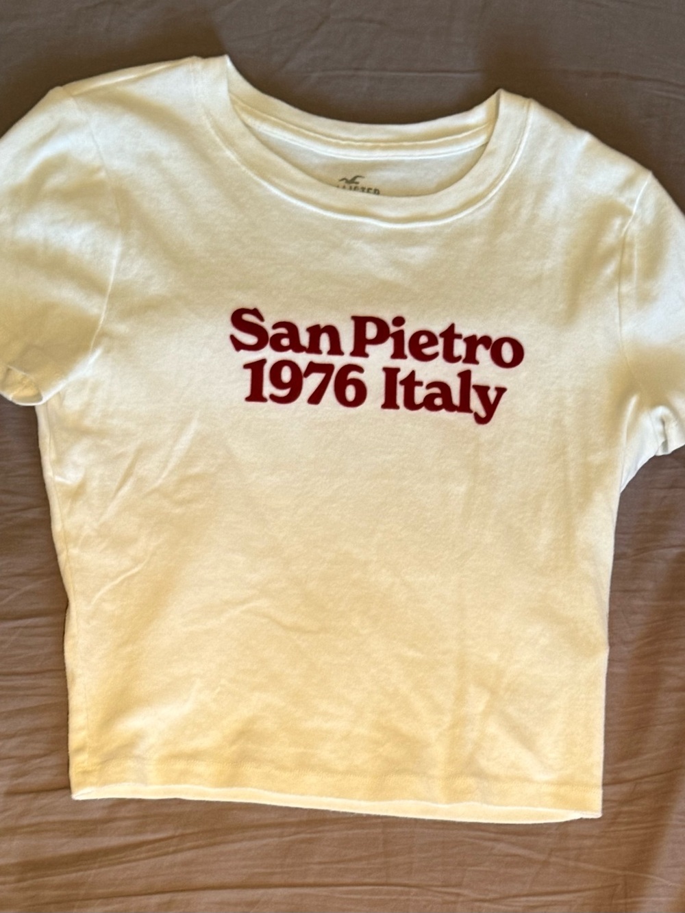 San Pietro 1976 Italy Baby Doll Tee & Game Set Match Tennis Baby Doll Tee Bundle
